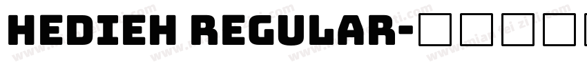 Hedieh Regular字体转换